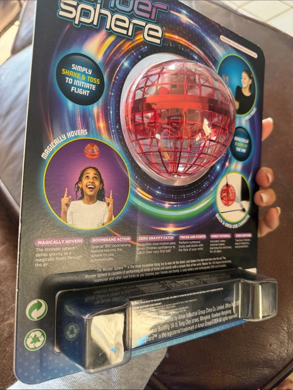 Wonder Sphere Magic Hover Ball: Toys & Games NIB